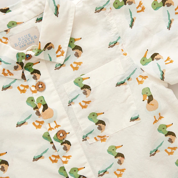 Boys Jack Shirt - Mallard Friends