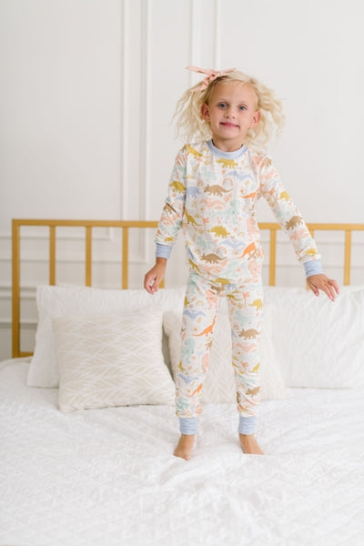 Dainty Dino Pajama Set