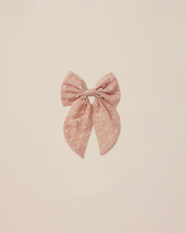 Oversized Bows - Rose