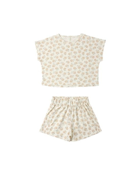 Raegan Set | Yellow Ditsy