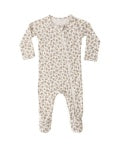 Bamboo Zip Footie Wildflower