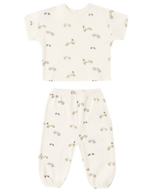Jersey Tee + Pant Set (Race Car)