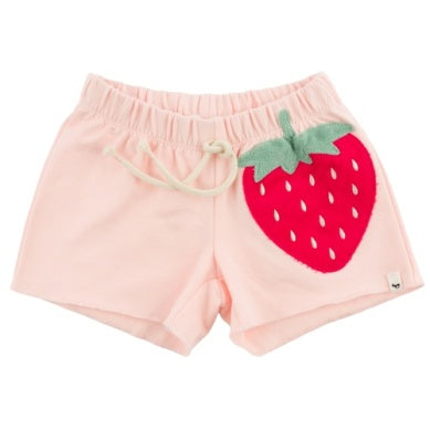 Charlie Sweatshirt/Shorts (Strawberry Applique)