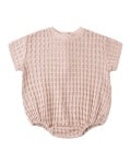 Relaxed Bubble Romper (Blush)