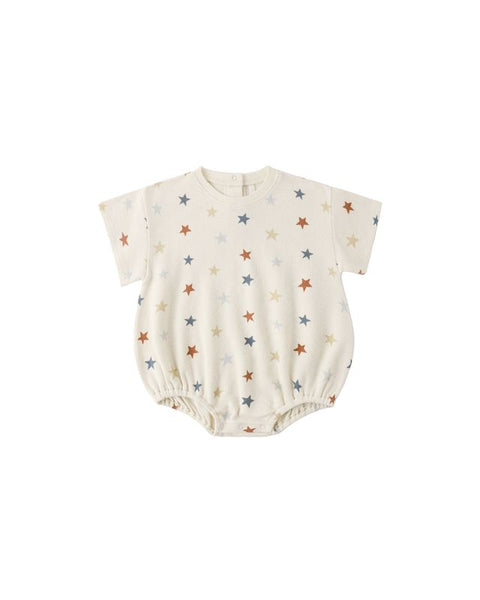 Relaxed Bubble Romper (Stars)