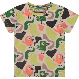 Baby Boys T-Shirt - Colorful Birds