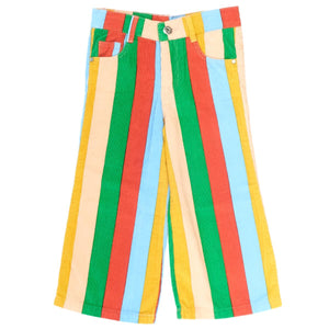 Carnival Stripe Crop Pants