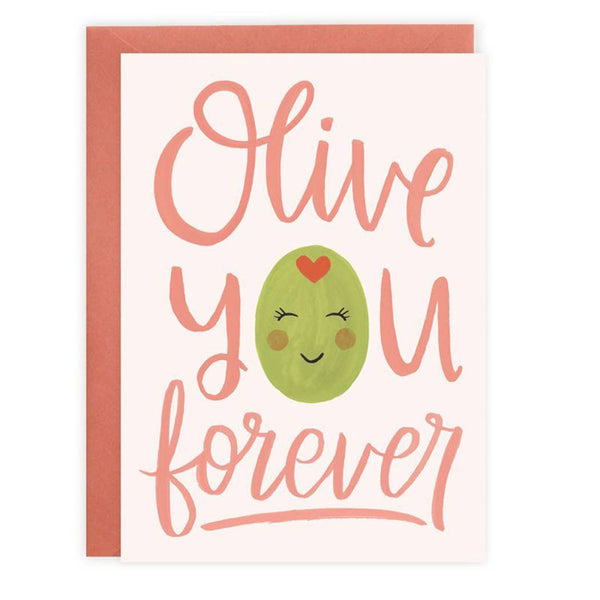 Olive You - Card