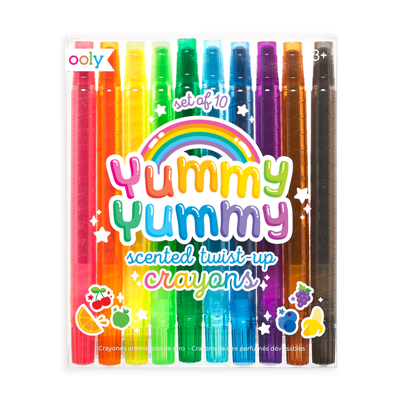 Yummy Yummy Scented Twist-Up Crayons