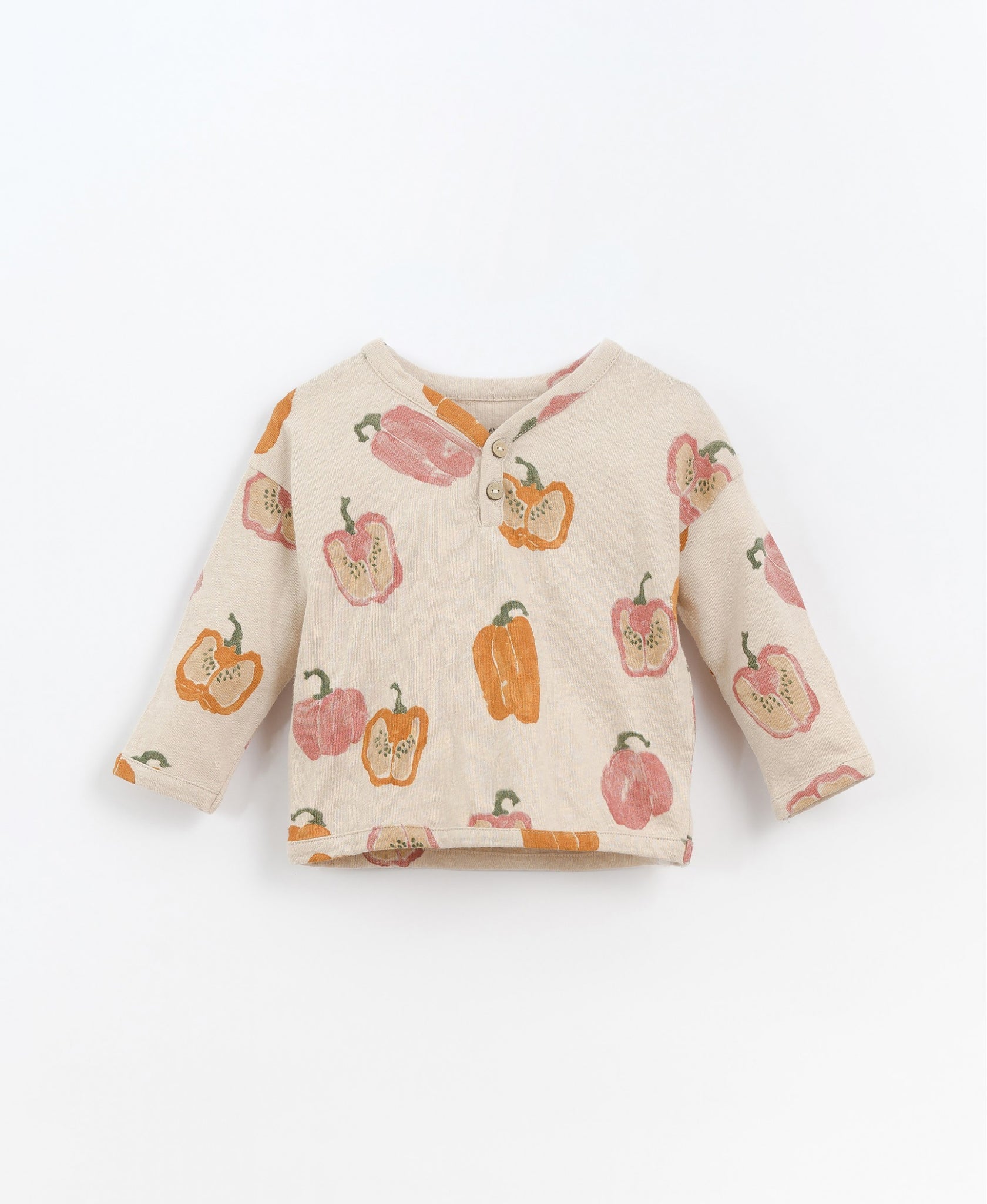 Baby Bell Peppers Henley *LAST ONE - 9m*