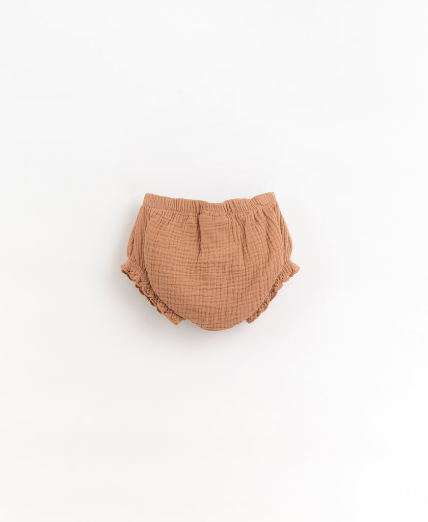 Rust Ruffle Bloomers – Row 10