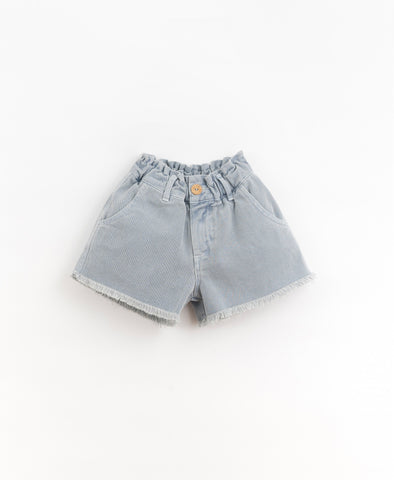 Frayed Jean Shorts