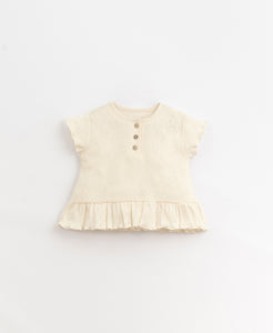 Ivory Ajour Top
