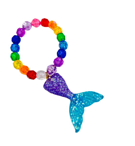 Mermaid Tail Rainbow Bracelet