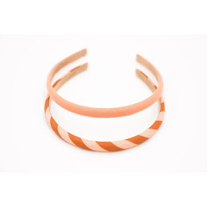 Headbands Set of 2 - stripes/ sunset + tierra