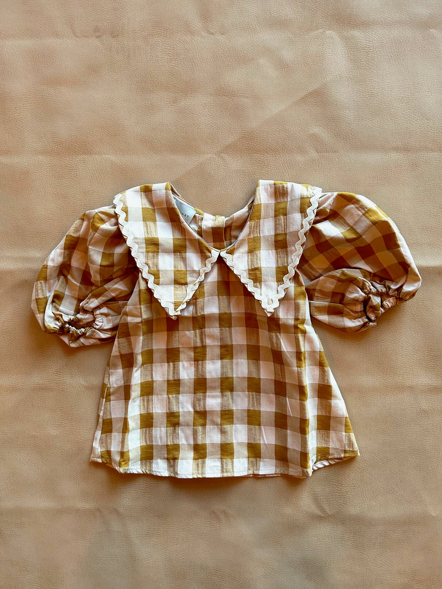 Sienna Vichy Collared Blouse