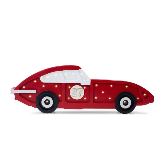 Mini Race Car Lamp - Red